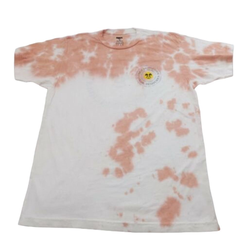 Obey Worldwide Visual Industries Part of the Solution Tie Dye T-Shirt Medium